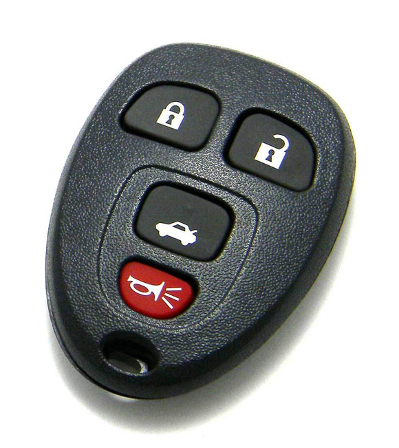 2004 Pontiac Grand Prix (22733523)- FCC KOBGT04A 4 Button Keyless Entry Remote w/ Trunk Compatible Replacement